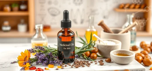 Professional image related to ljekovita ulja za kožu with high-quality visual elements