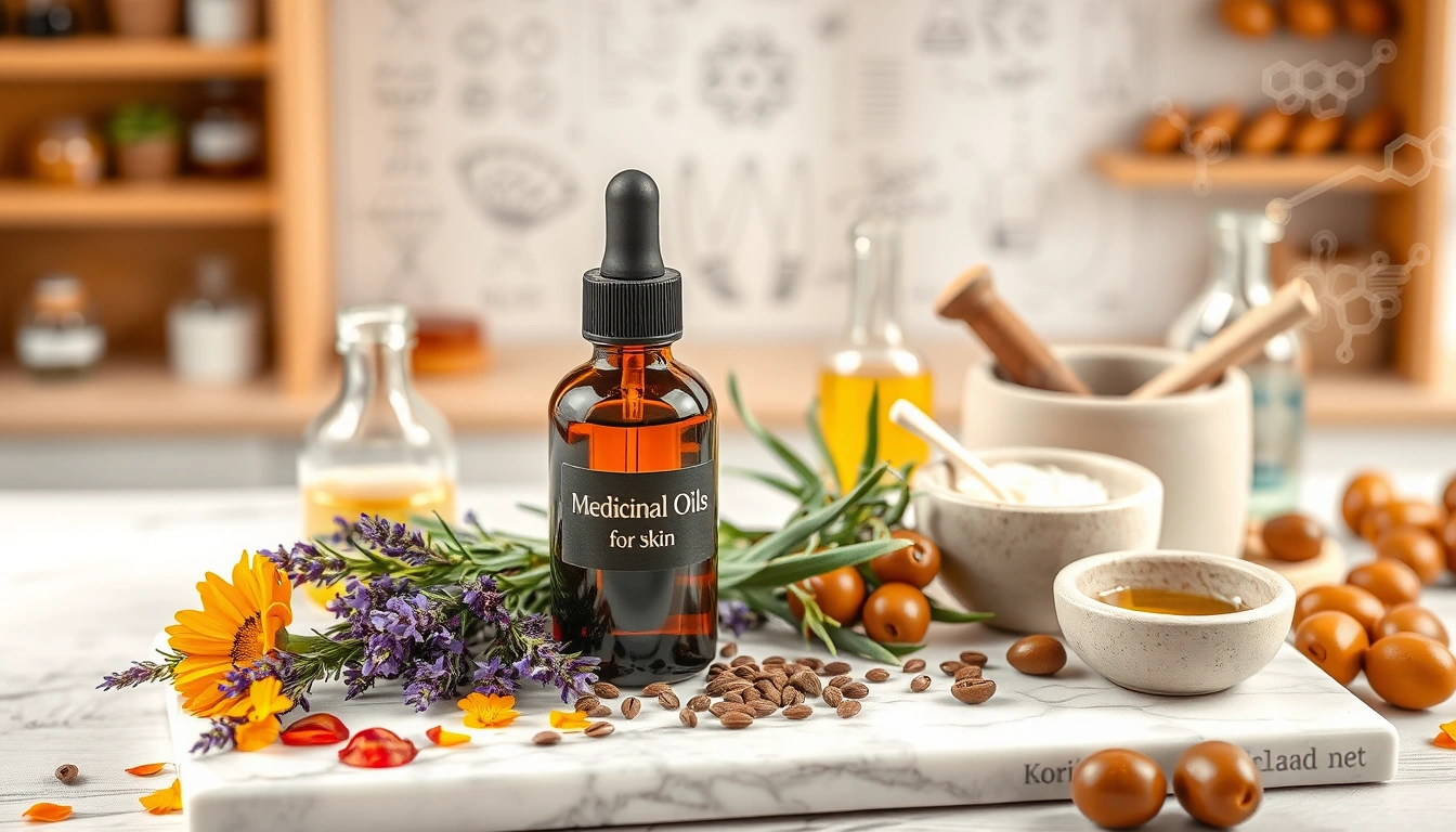 Professional image related to ljekovita ulja za kožu with high-quality visual elements