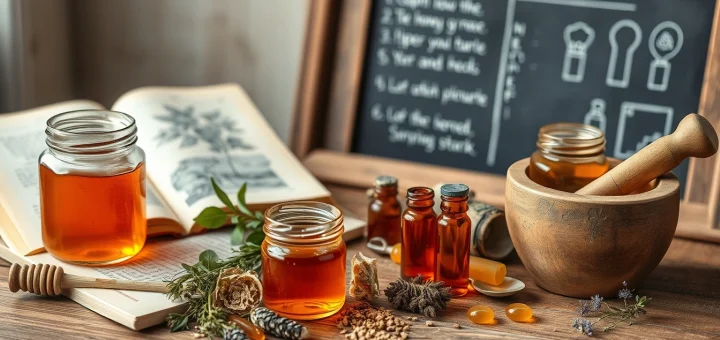 Professional image related to med i ljekovito bilje with high-quality visual elements